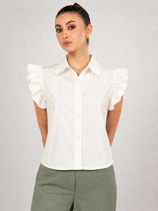 Ruffled Shirt