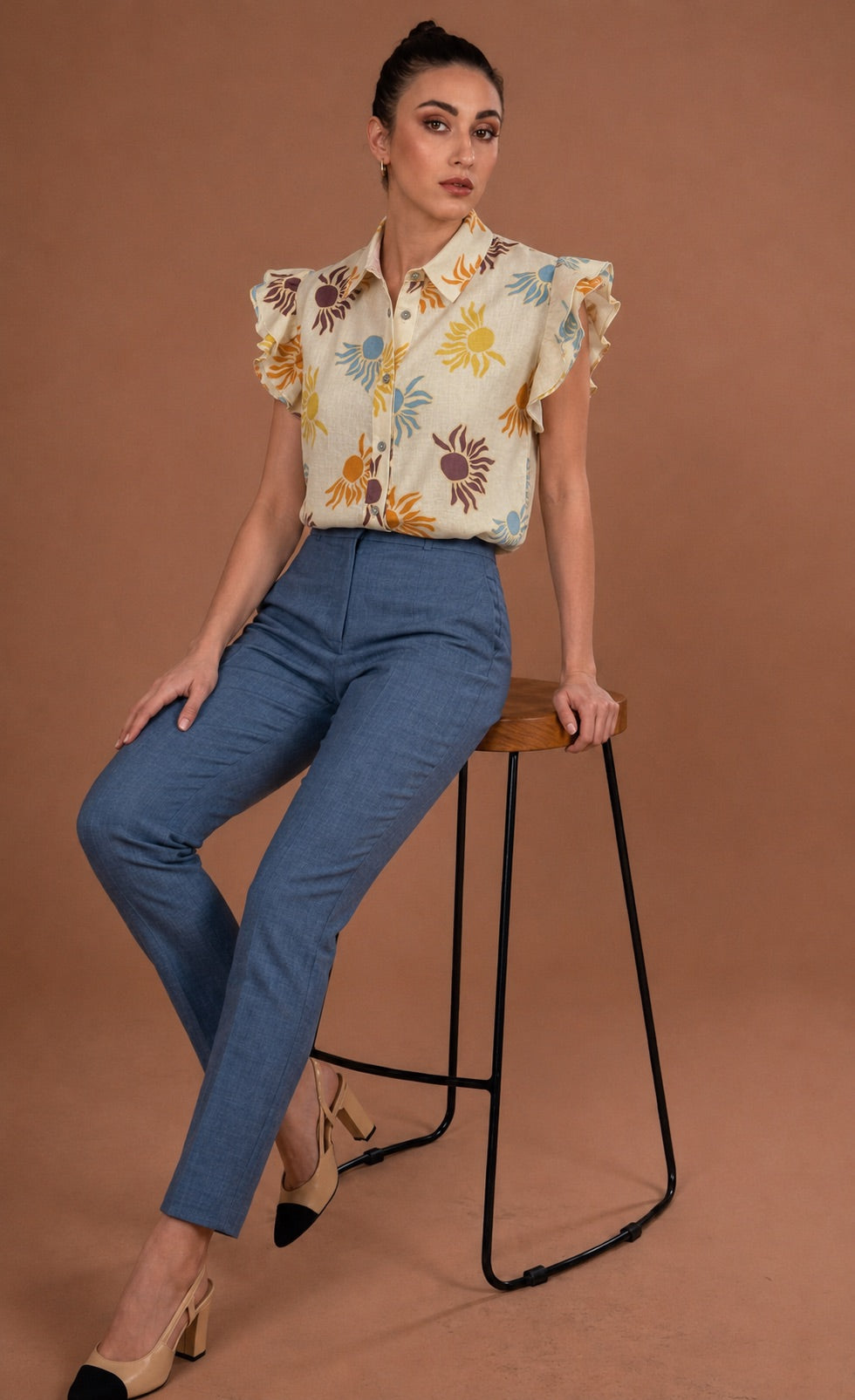 Ruffled Shirt