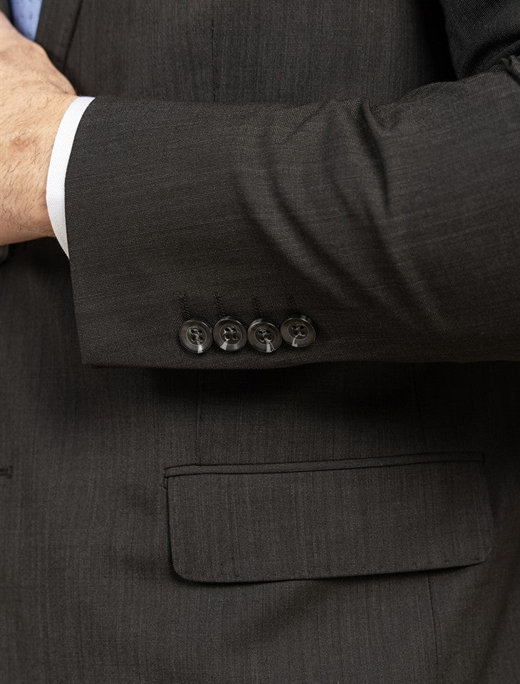 Blazer Suit Notch Lapel Stretch Wool