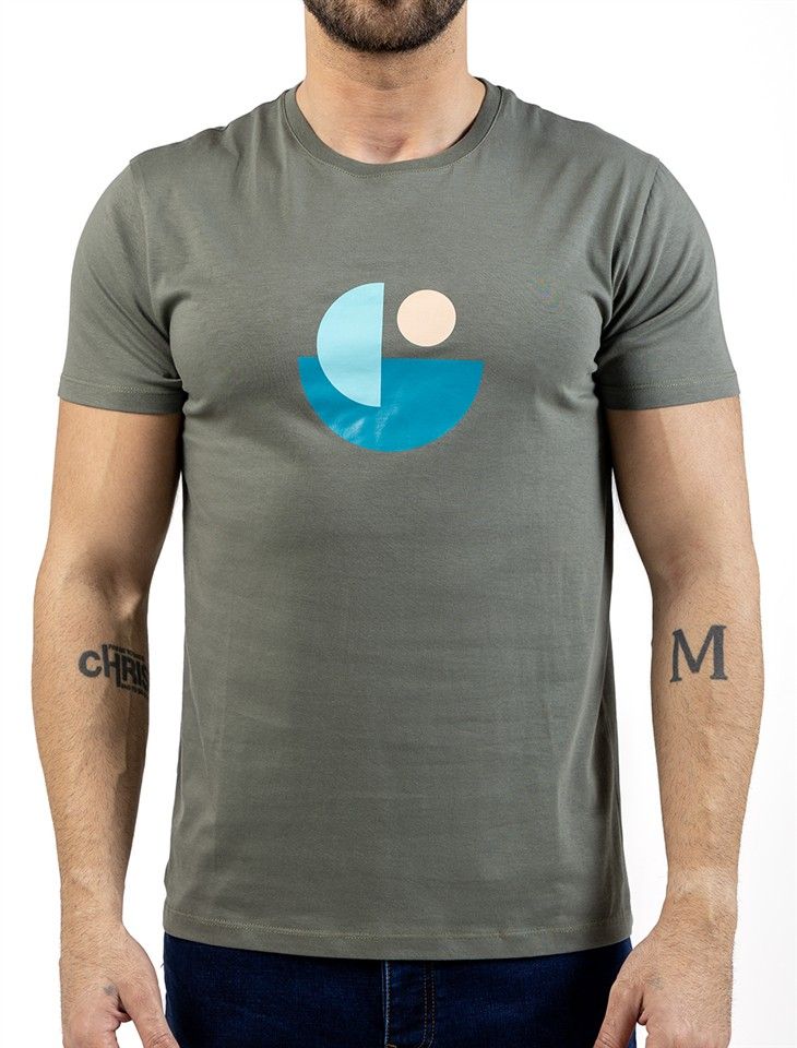 Printed Sunset T-Shirt