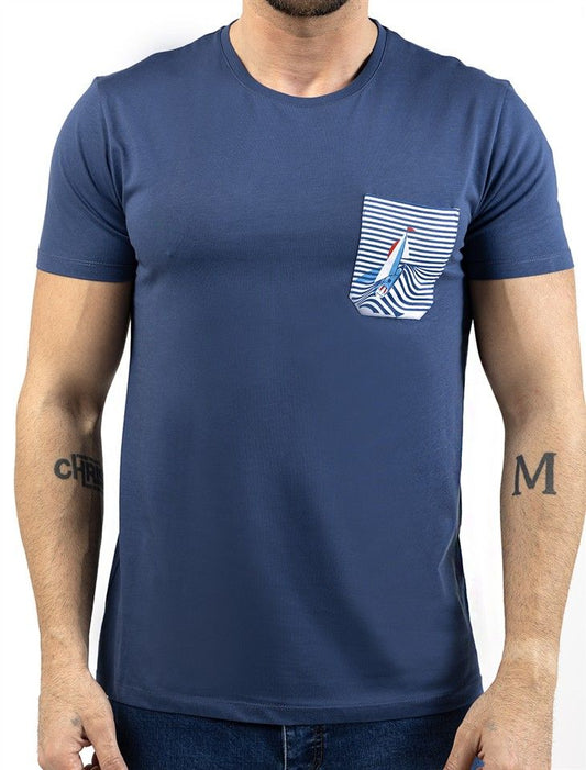 Printed Boat T-Shirt