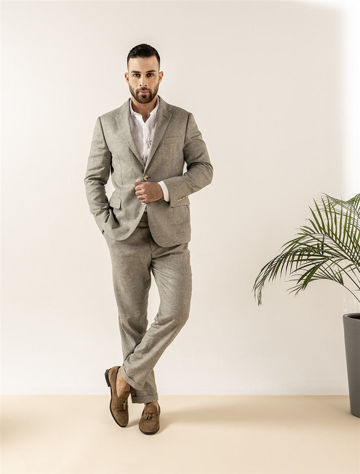 Blazer Linen Cotton