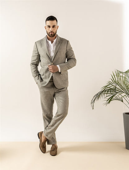 Blazer Linen Cotton
