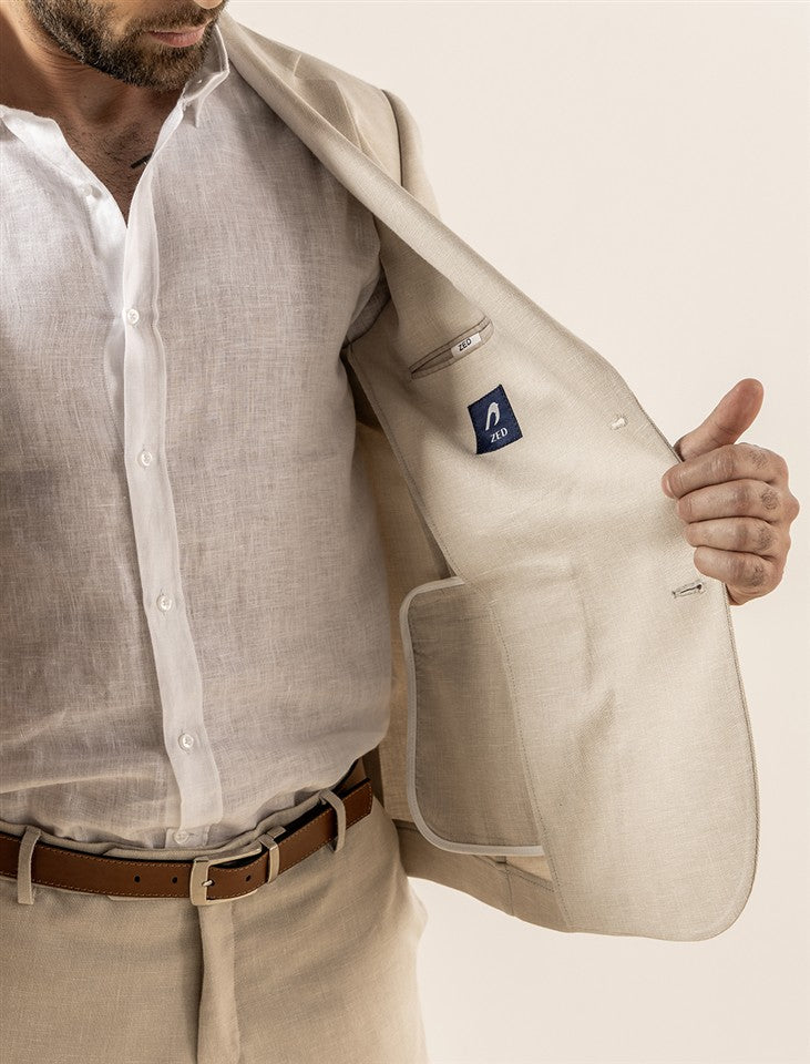 Blazer Linen Cotton