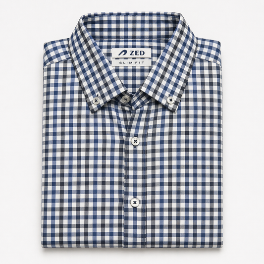 Plaid Cotton Shirt