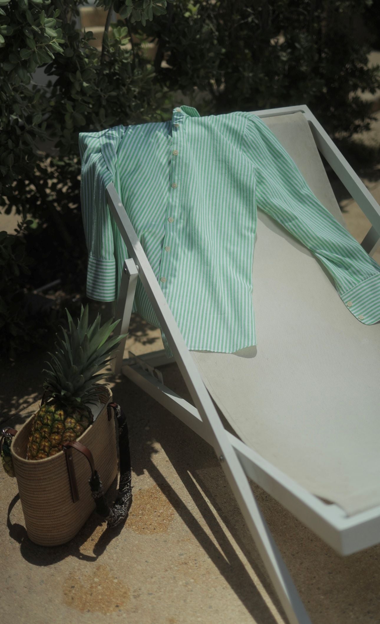 Long Sleeves Shirt With Round Side Slits