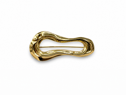 Abstract gold Pin