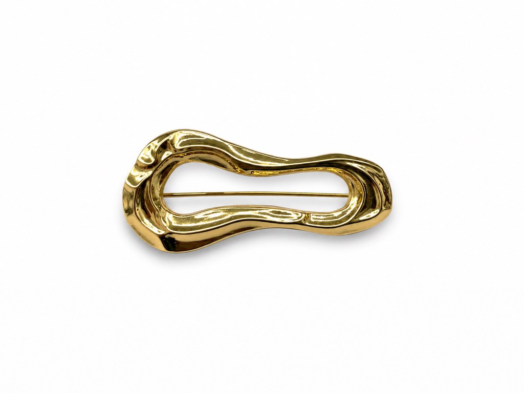 Abstract gold Pin