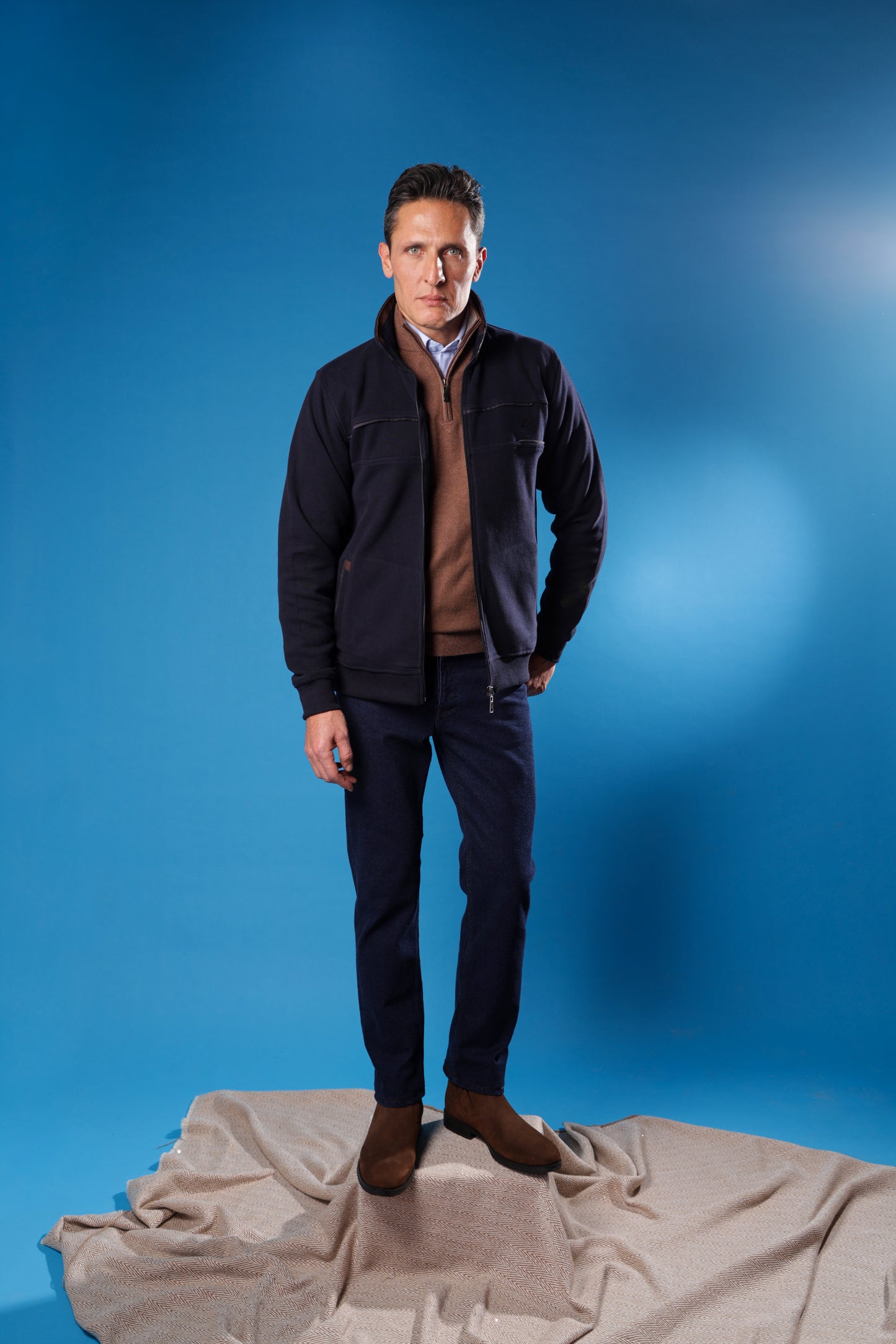 Sweatshirt Cotton Full Zipper