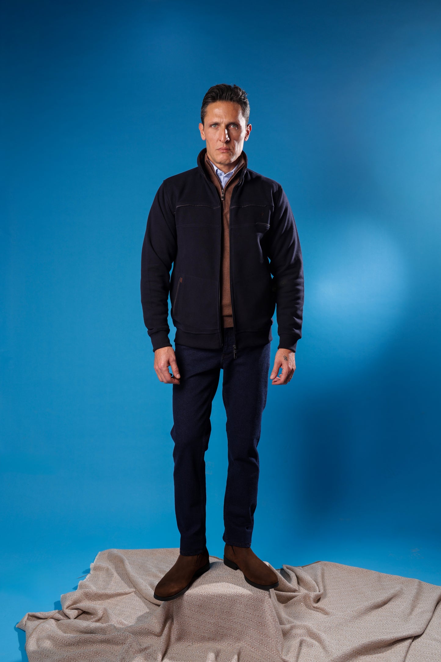 Sweatshirt Cotton Full Zipper