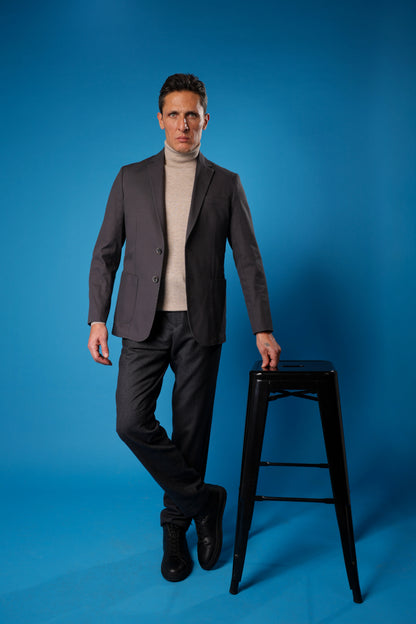 Blazer Cotton Washed Deconstructed