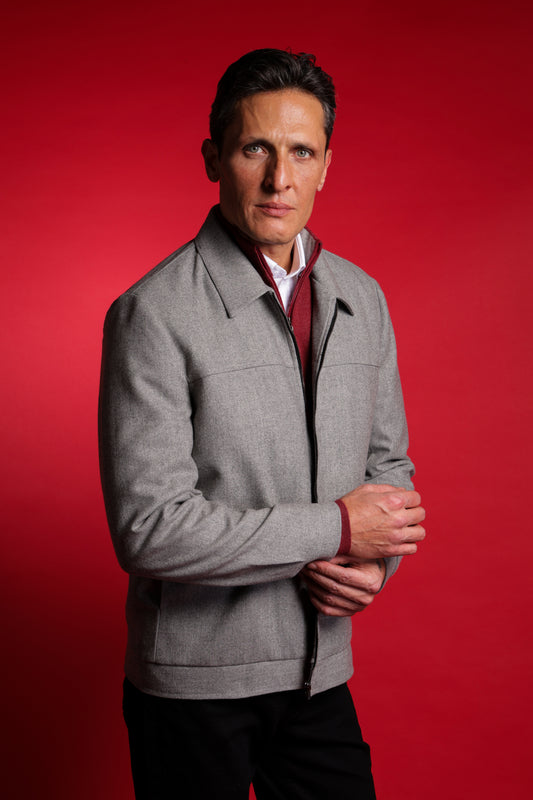 Short Jacket With Zipper