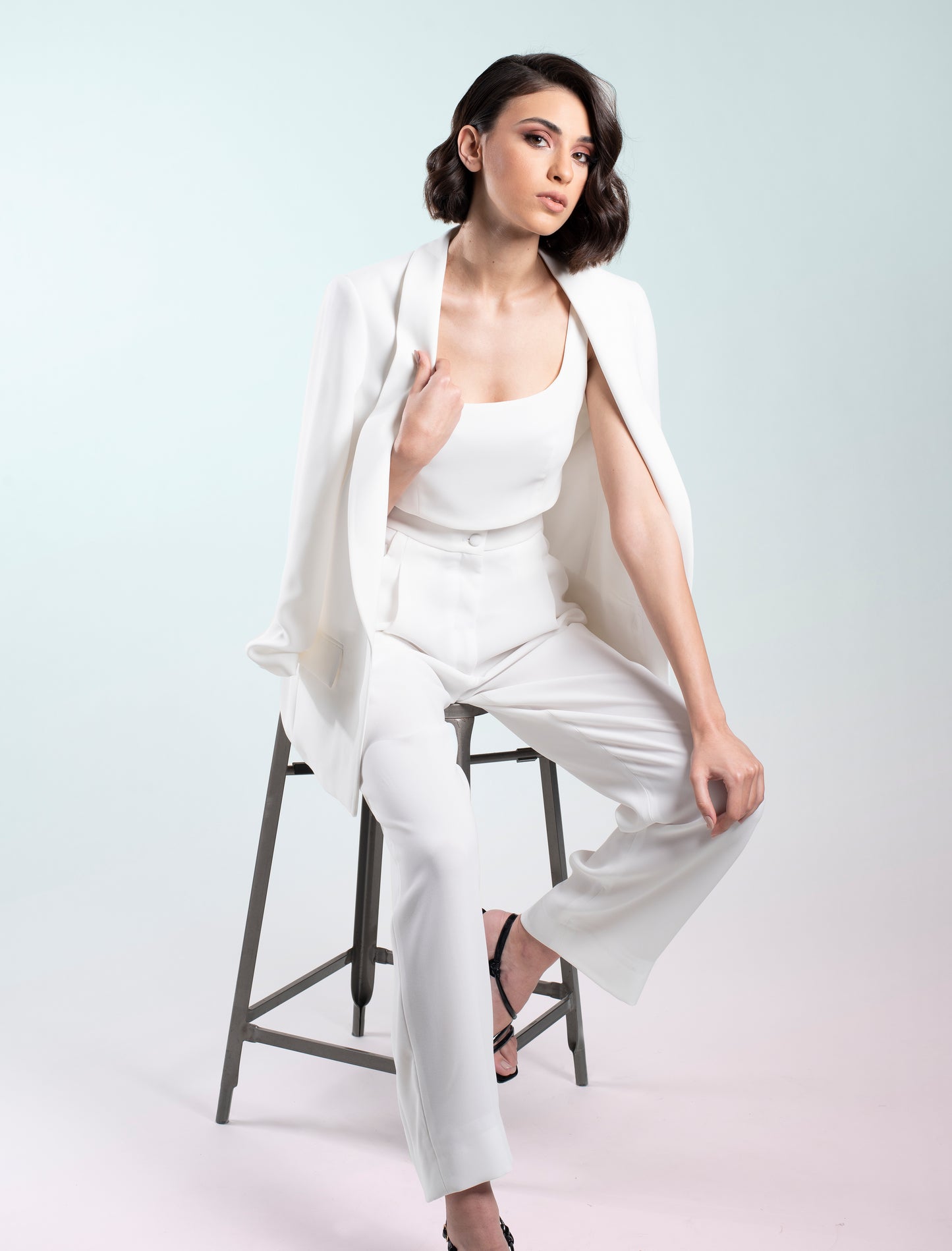 Women Trousers Palazzo High Waist