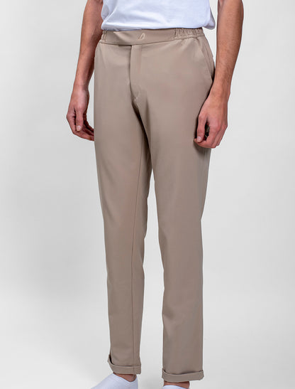 Chino With Elastic Waistband