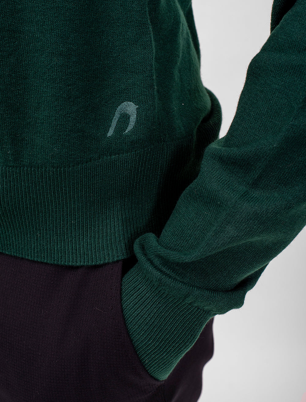 Men Wool Blend Round Neck