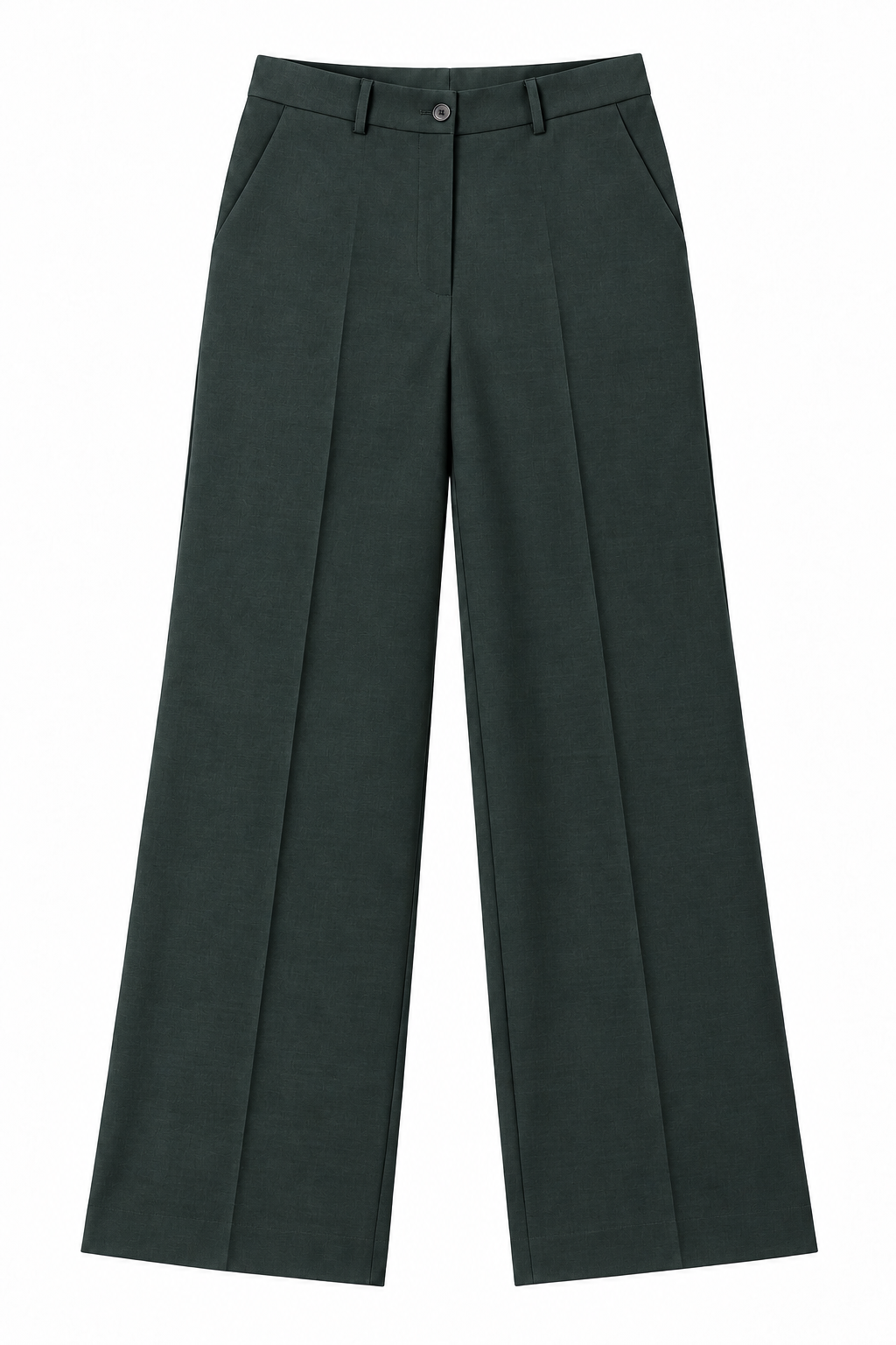 High Rise Wide Leg Trousers