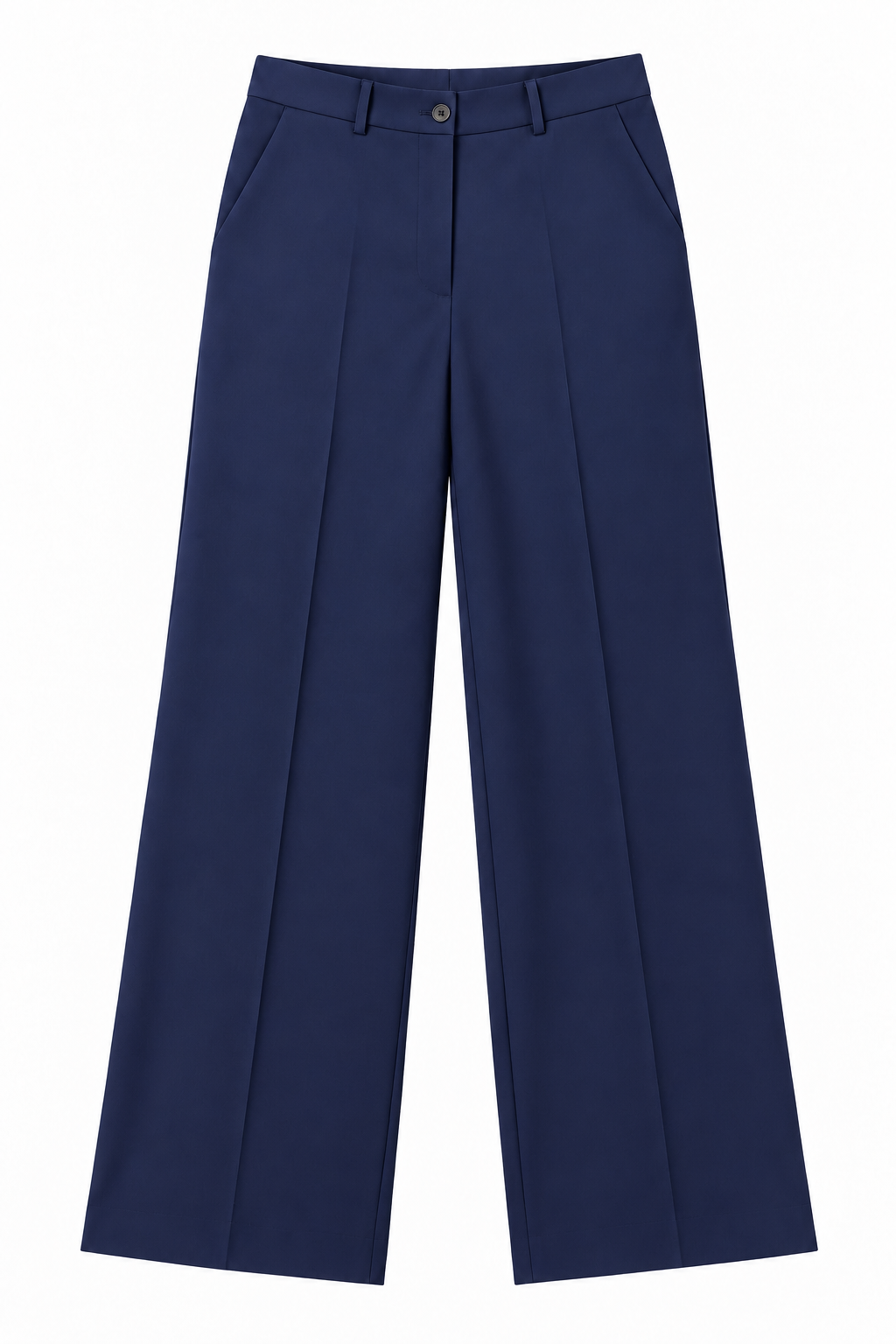 High Rise Wide Leg Trousers