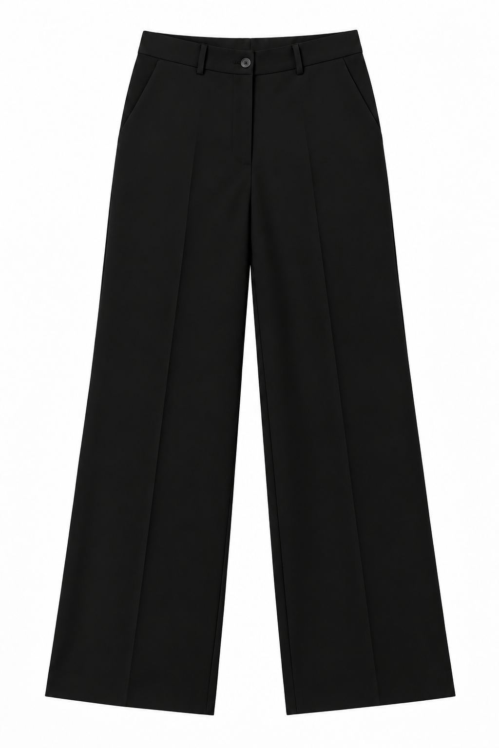 High Rise Wide Leg Trousers
