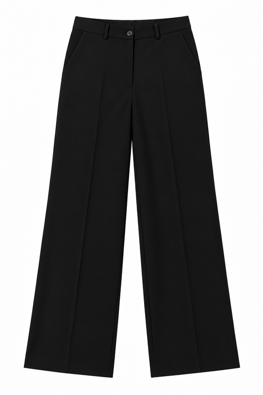 High Rise Wide Leg Trousers