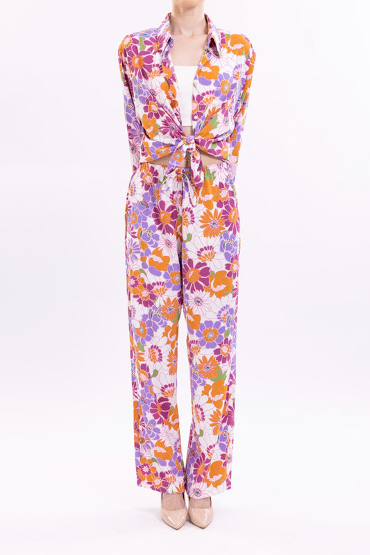 Long Oversized Shirt Featuring Wide Cuffs.