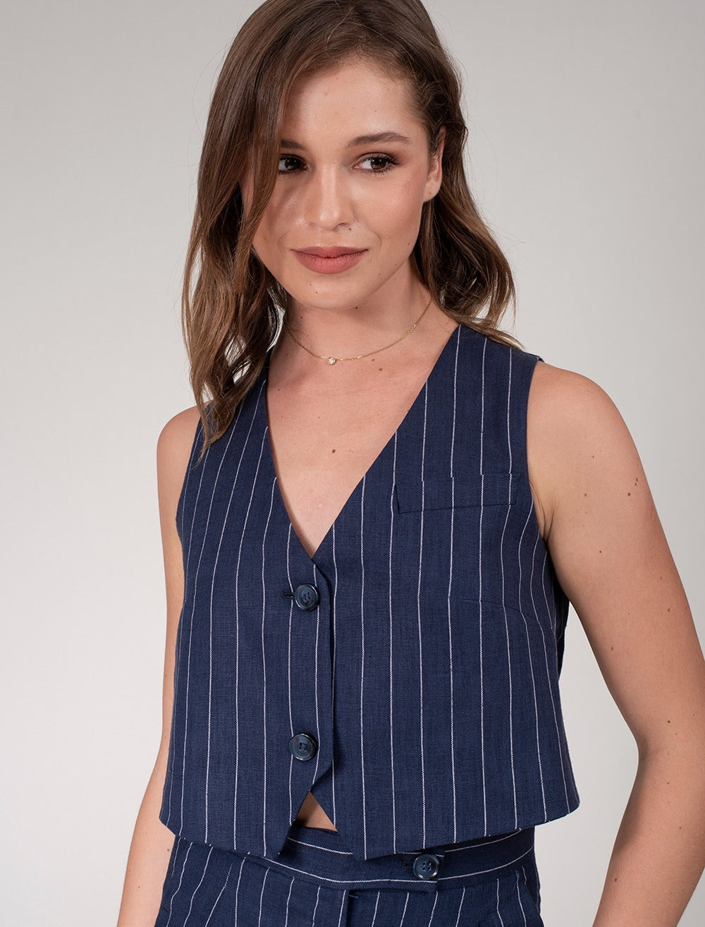 Women Crop Vest 2B , 0V