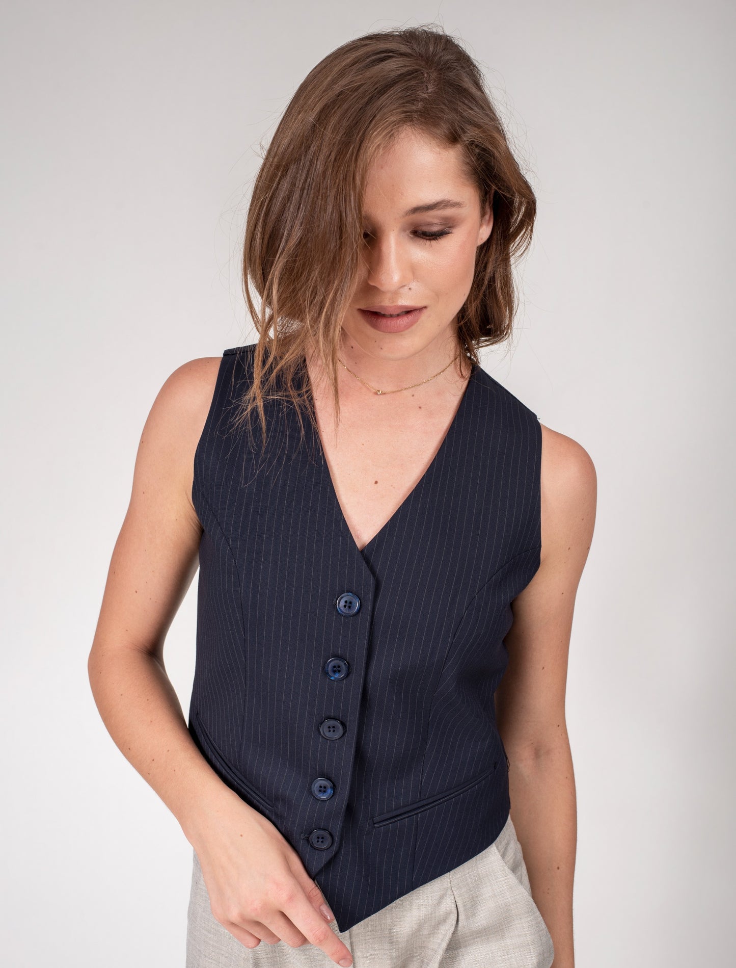 Women Vest Col V 5B