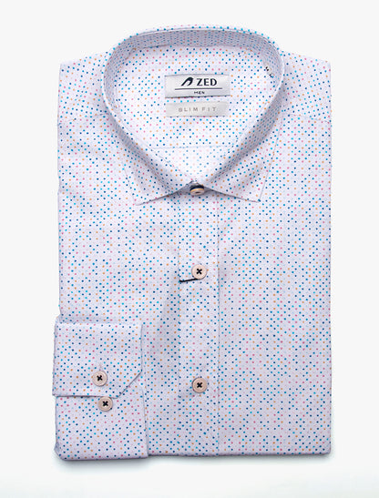 Shirt ZED Polka Dots Slim
