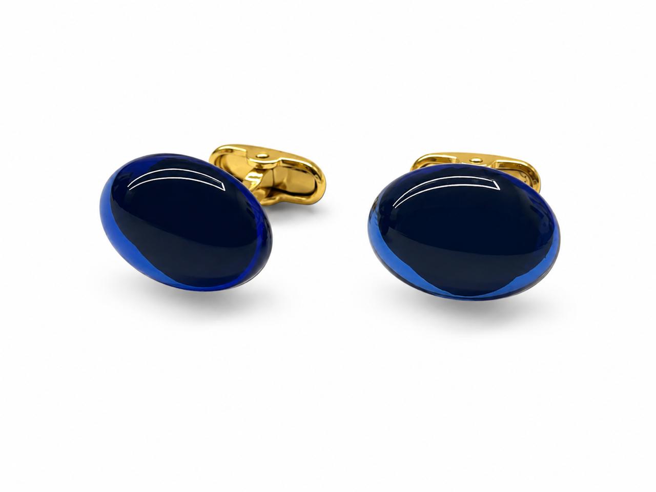 Round Stone Cufflinks