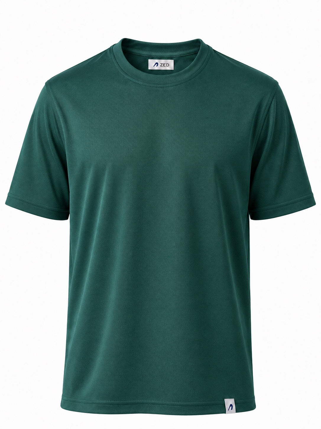 Round Neck Pique Cotton