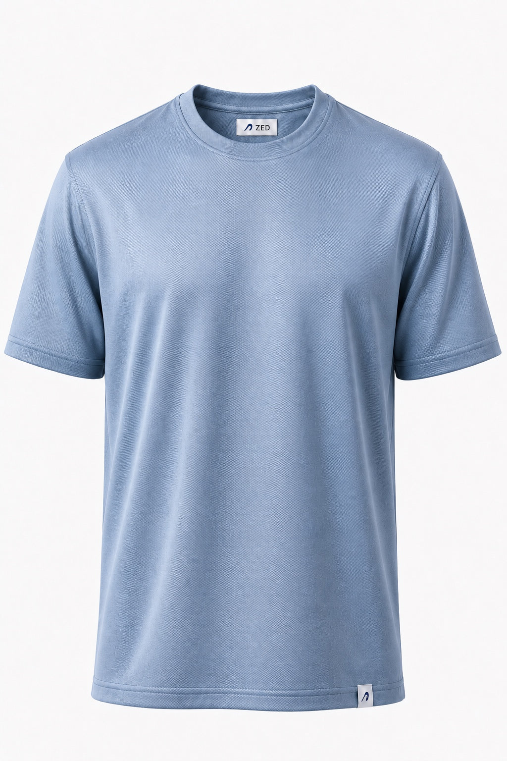 Round Neck Pique Cotton