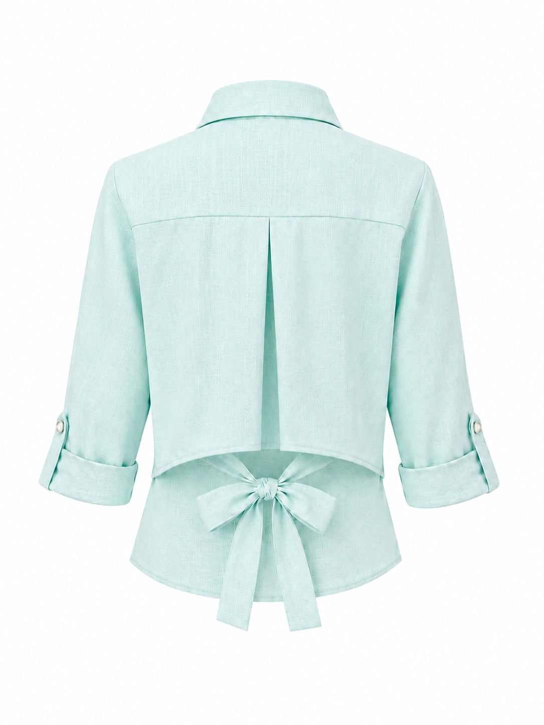 Bowed Flowy Shirt