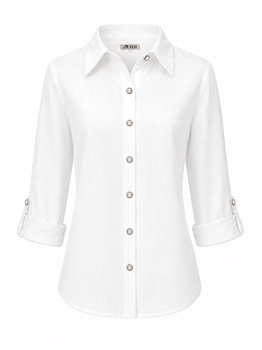 Bowed Flowy Shirt