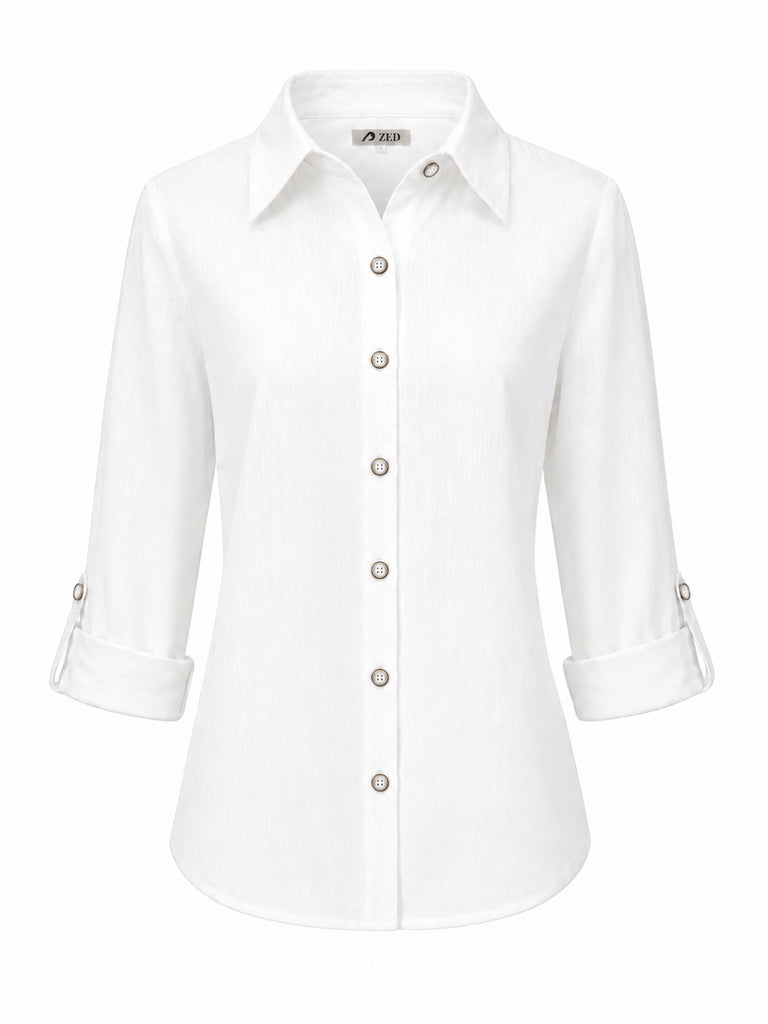 Bowed Flowy Shirt
