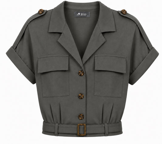 Short Sleeve Cargo Shirt