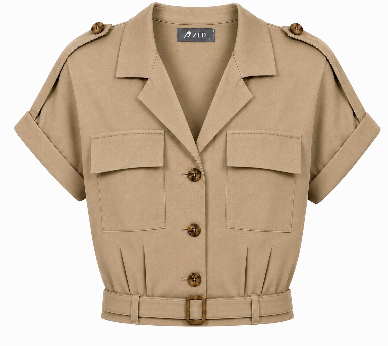 Short Sleeve Cargo Shirt