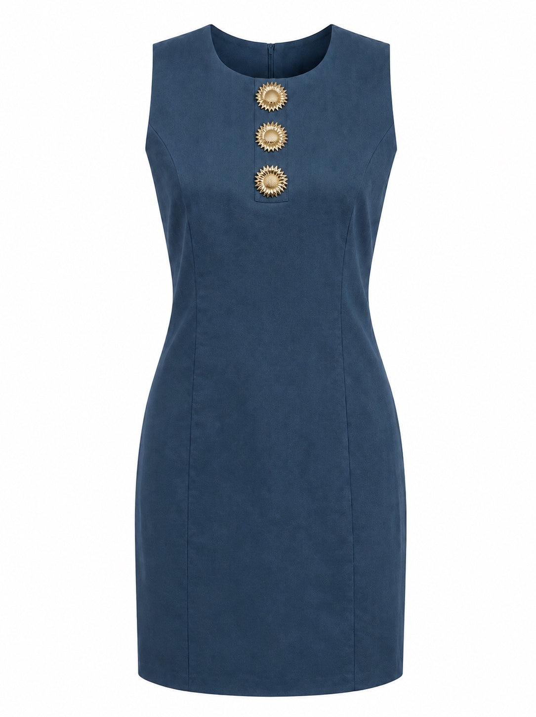 Classic Dress With Special Buttons