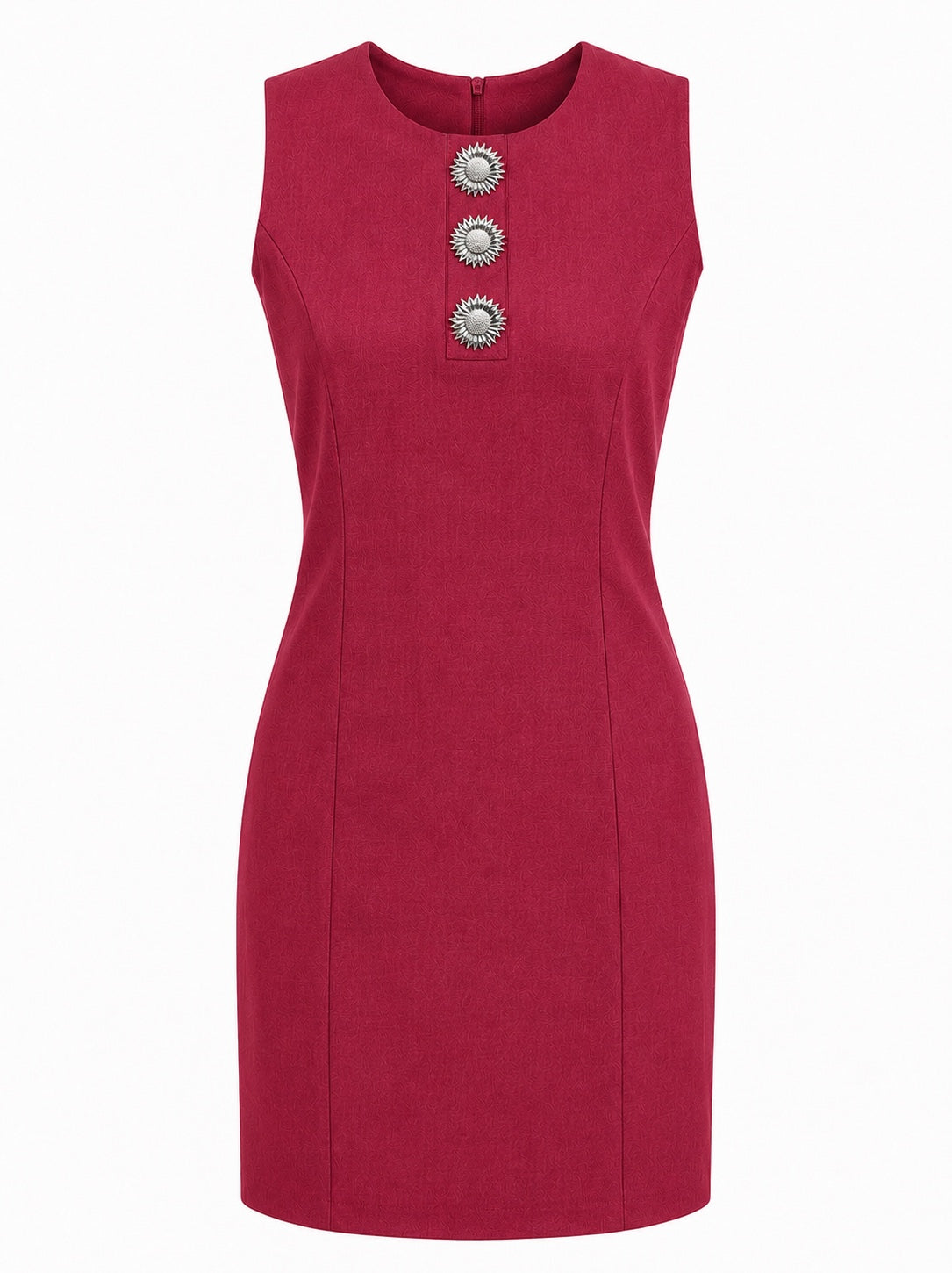 Classic Dress With Special Buttons