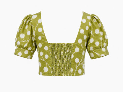 Puffed Sleeves Top