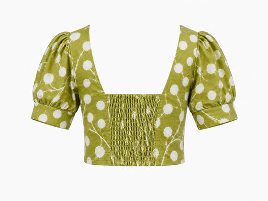 Puffed Sleeves Top
