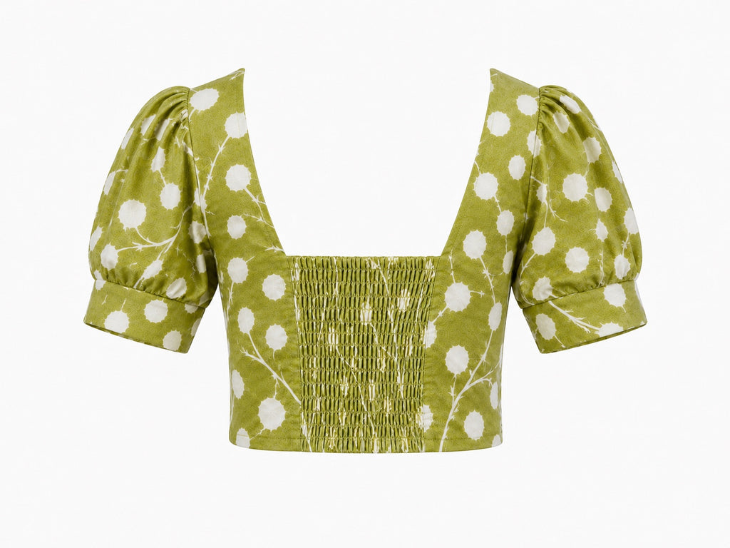 Puffed Sleeves Top