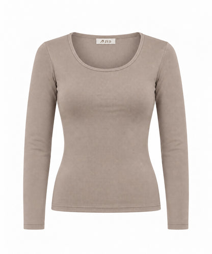 Long Sleeve Basic Top