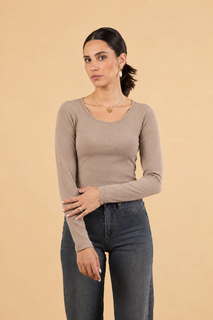 Long Sleeve Basic Top