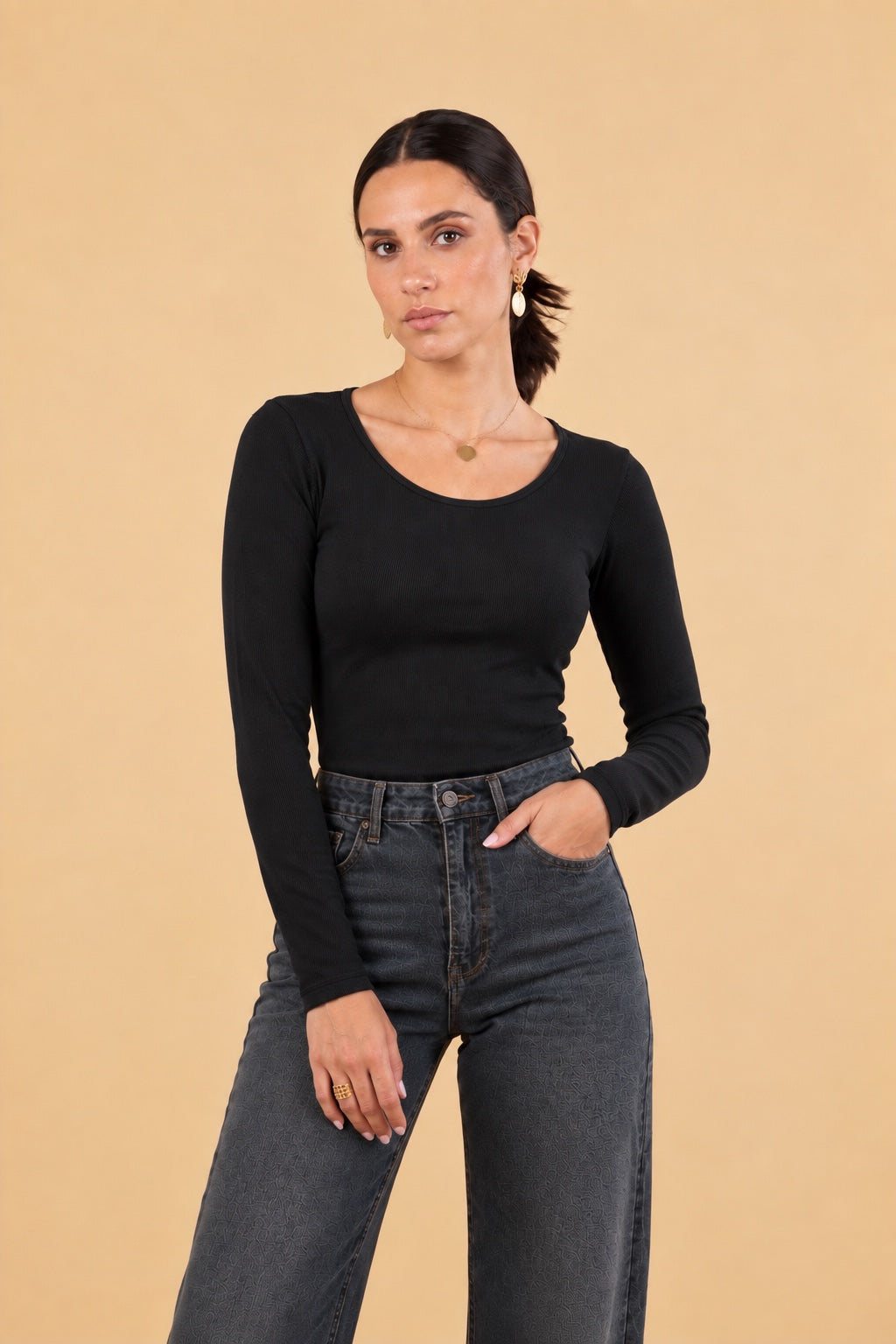 Long Sleeve Basic Top