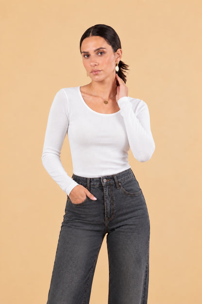 Long Sleeve Basic Top
