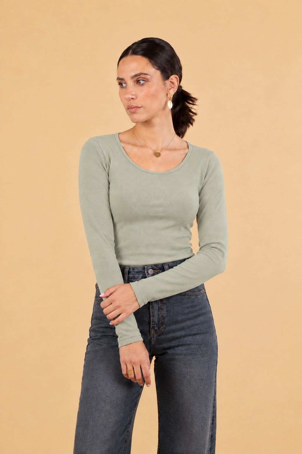 Long Sleeve Basic Top