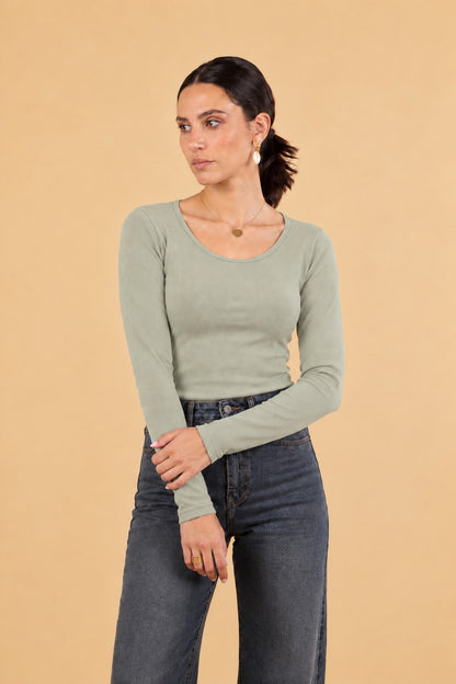 Long Sleeve Basic Top