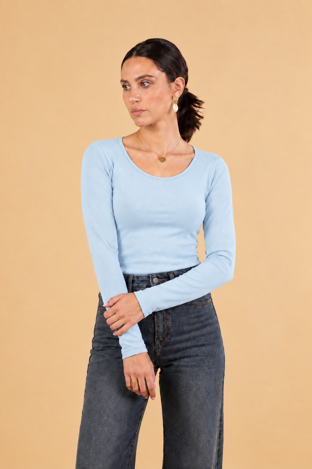 Long Sleeve Basic Top