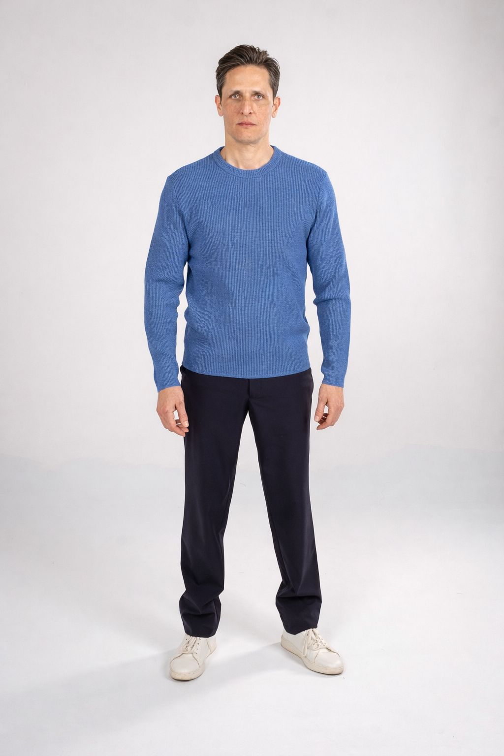 Structured Crew Neck