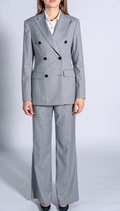 High Waisted Wide Leg Trousers