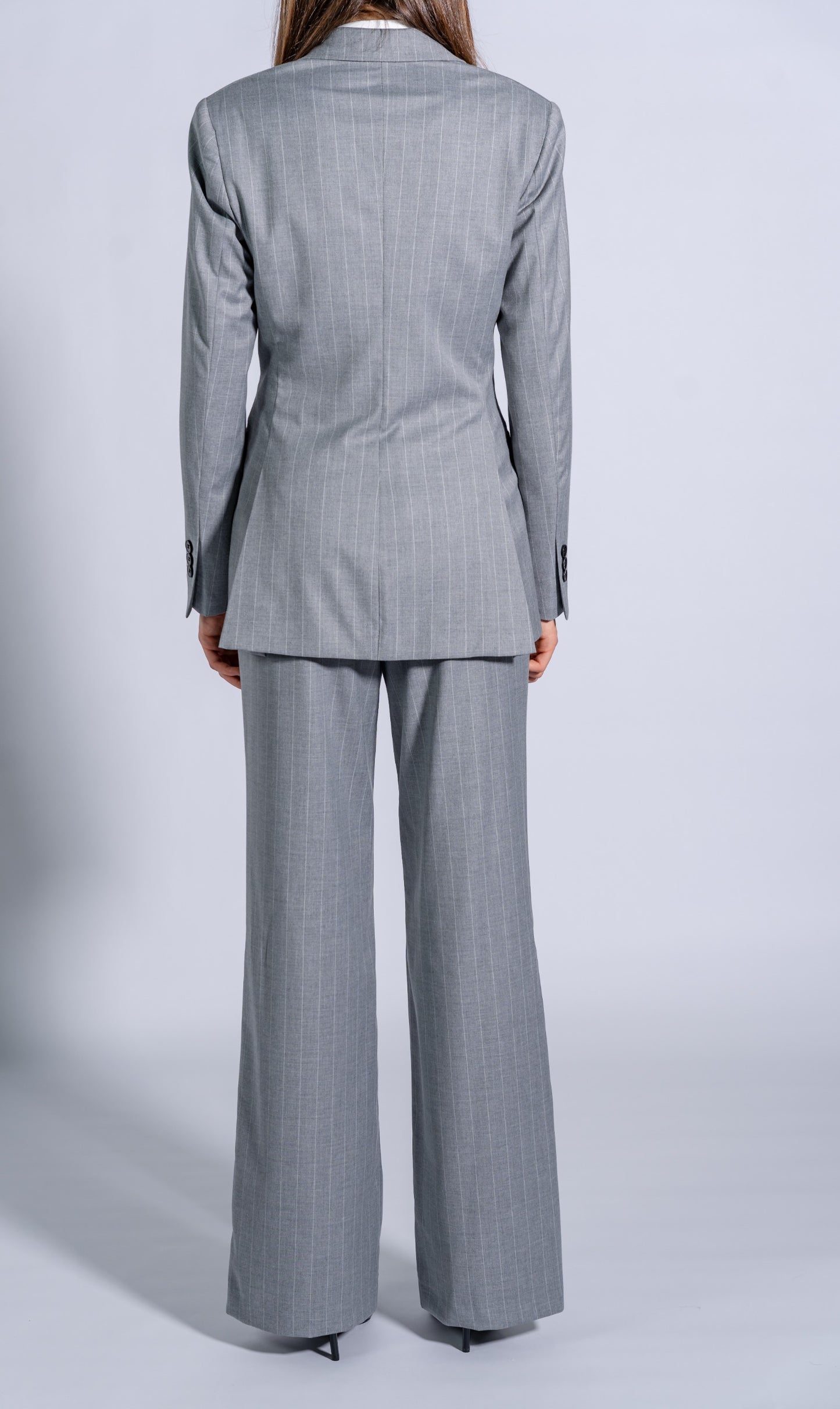 High Waisted Wide Leg Trousers